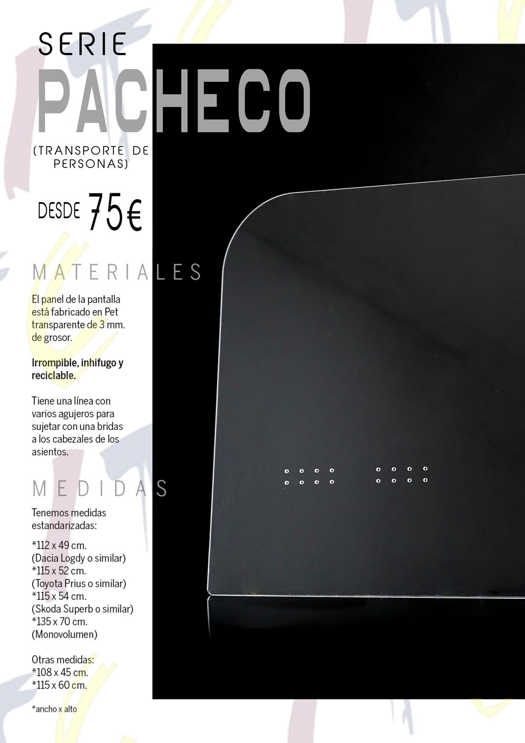 Mampara Pacheco (Sector del Transporte)