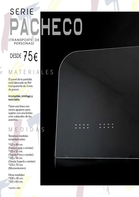Mampara Pacheco (Sector del Transporte)