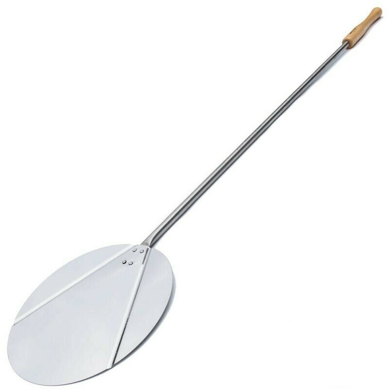 Pelle ronde à pizza pour enfourner en inox Aisi 304