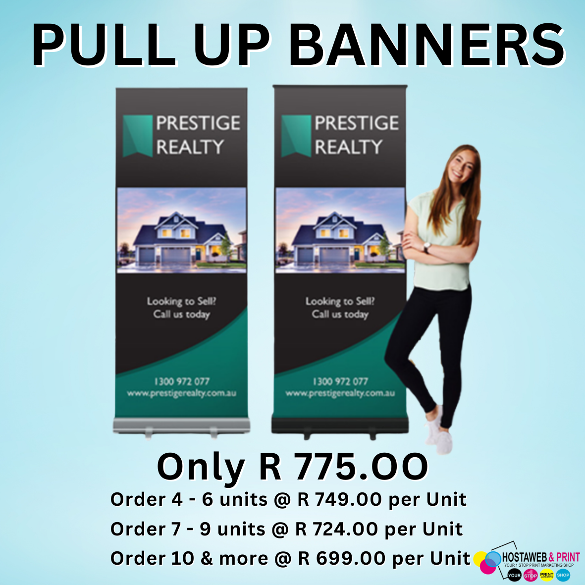 PULL UP BANNERS