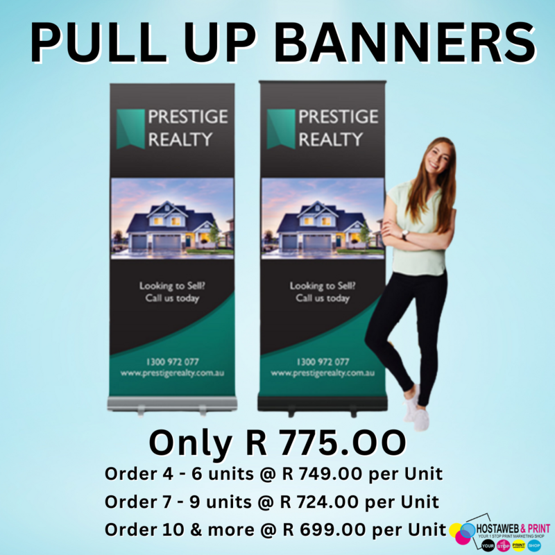 PULL UP BANNERS