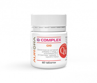 Ку10 Комплекс (60 жевательных таблеток, 300 мг.)