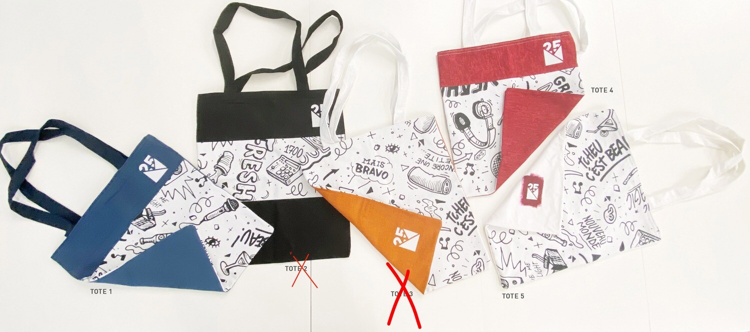TOTE BAGS 1 - Limited Edition - NM 25