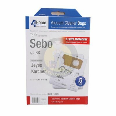 MICROFIBER BAGS SEBO - JE (0602.0901) EXSMFB67