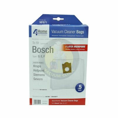 MICROFIBER PAPER BAGS BOSCH ACTIVA (0602.0902) EXSMFB71