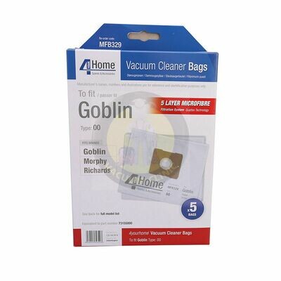 GOBLIN TOPO Vacuum Cleaner Hoover PAPER BAGS 10 Pack 
