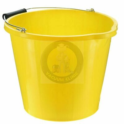 14 LITRE YELLOW BUILDERS BUCKET (2806) JEGHP101