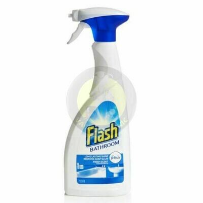 FLASH BATHROOM SPRAY 750ML (6401) N04575