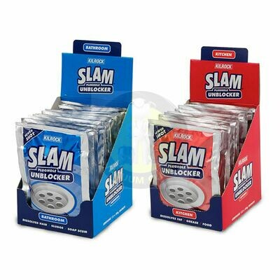 SLAM PLUGHOLE UNBLOCKER KITCHEN 60G POUCH (COUNTER) JEGJT1463