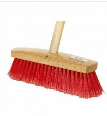 SWEEPING BRUSH COMPLETE WITH HANDLE 10 INCH, SOFT BRISTLE (6301) P05542