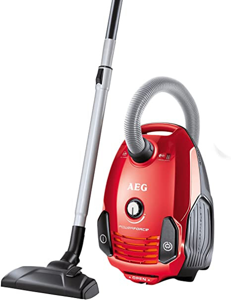 AEG POWERFORCE VACUUM, RED 900W WITH 'A' ENERGY RATING (5401) APF6110