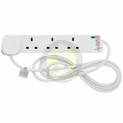 4 GANG 2 METRE EXTENSION LEAD SURGE PROTECTED (2602) JEGJA160