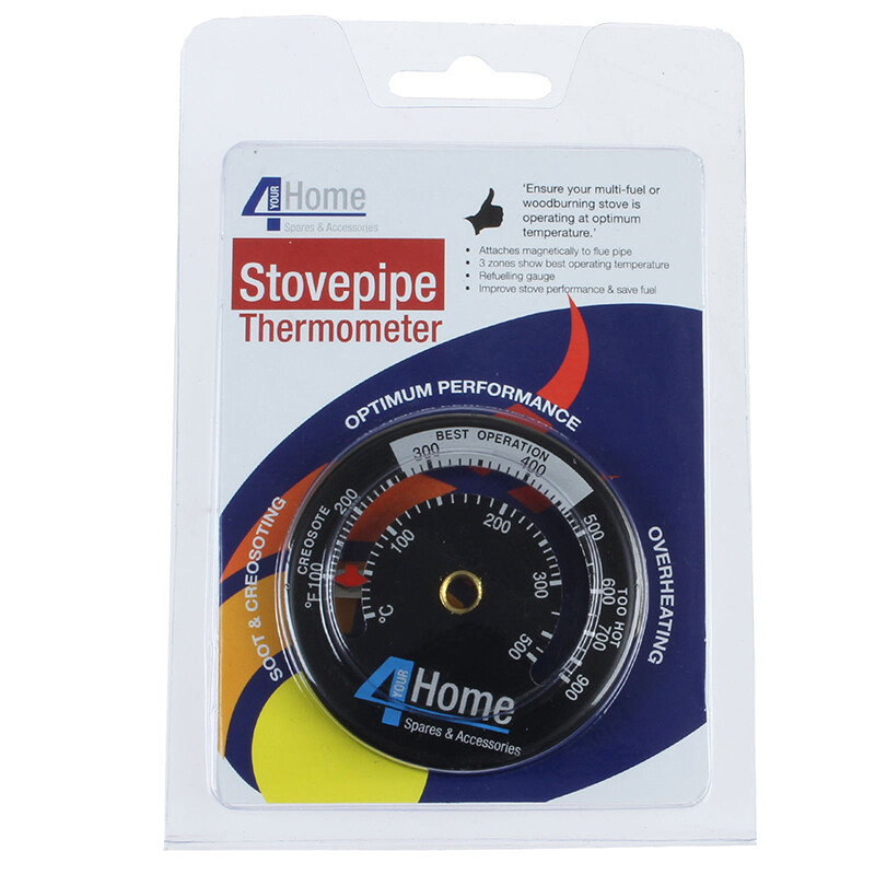 FIRE STOVE EFFICIENCY THERMOMETER GUAGE (2704) EXSWBS352W