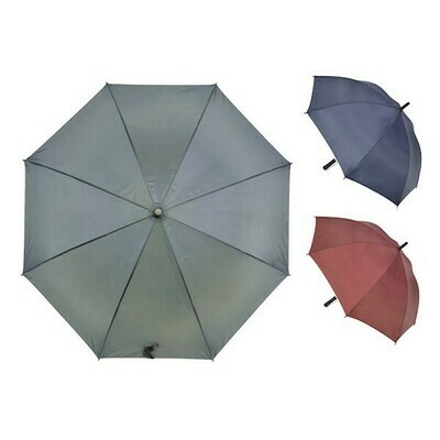 HANDY WALKING UMBRELLA 97CM ASSORTED BURGUNDY, BLACK OR NAVY (0805) JEGHW9992
