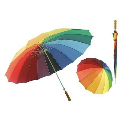 DELUXE RAINBOW GOLF UMBRELLA (0805) JEGHW921