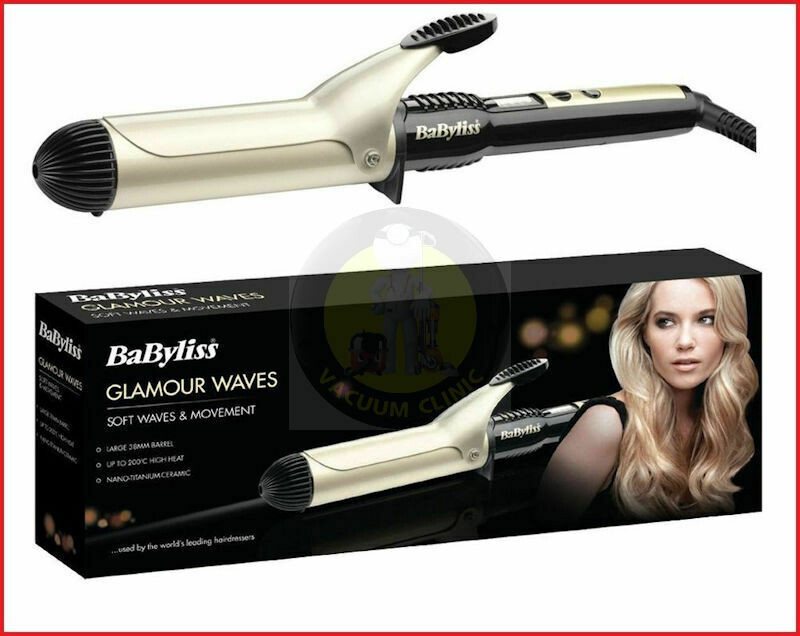 BABYLISS GLAMOUR WAVES ULTRA-FAST HEAT UP, 3 YR WARRANTY (6803) EXSBAB2289U