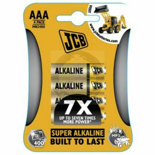 CD4 JCB AAA SUPER ALKALINE BATTERIES (COUNTER) JEGJX821