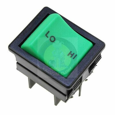 NUMATIC HI LO GREEN ROCKER SWITCH (3803) NUM220243