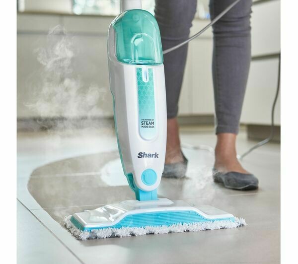 SHARK STEAM MOP WITH MICROFIBRE PADS (5401) S1000UK
