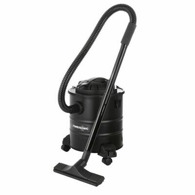 POWERSONIC 1200W VACUUM, ALL ROUNDER FOR ASH &amp; DEBRIS, MATT BLACK 20 LITRE (5401) PWSRL166