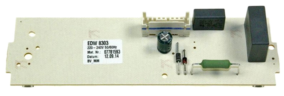 MIELE GENUINE PCB SPEED CONTROL ELECTRONIC BOARD EDW8303 S8 SERIES SGSE1, ETC. (3805) MLE11120880