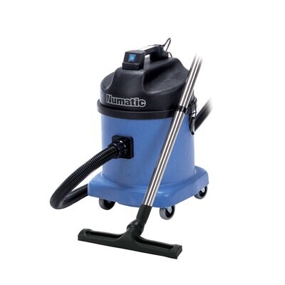 NUMATIC PROFESSIONAL COMMERCIAL TWIN MOTOR WET AND DRY VACUUM CLEANER WITH KIT BS8 (5401) NUMWVD570