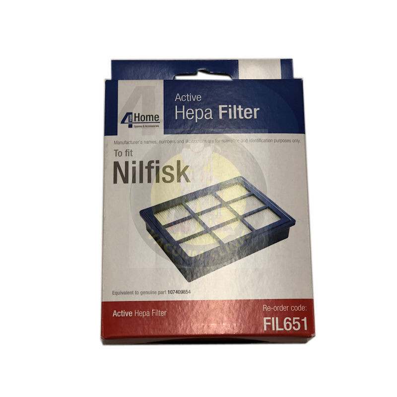 NILFISK ELITE / SELECT COMFORT  HEPA FILTER H12 (6006) QUAFIL651