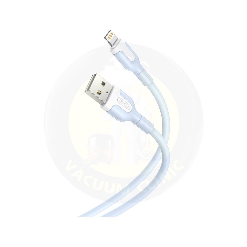 XO NB212 2.1A APPLE IPHONE LIGHTNING 1M CHARGER CABLE / LEAD RANDOM COLOURS MIX (6701) EXSXO-NB212LTUB