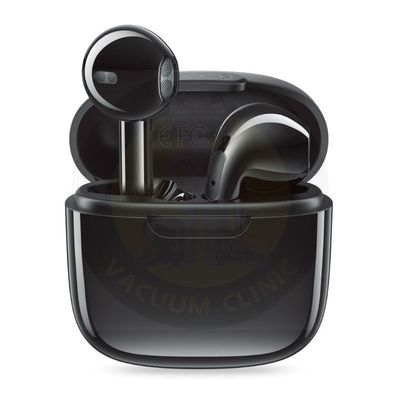XO BLACK AIRPOD TYPE EARPHONE X23 TWS BT 5.3  WITH CHARGE CASE (6701) EXSXO-X23B