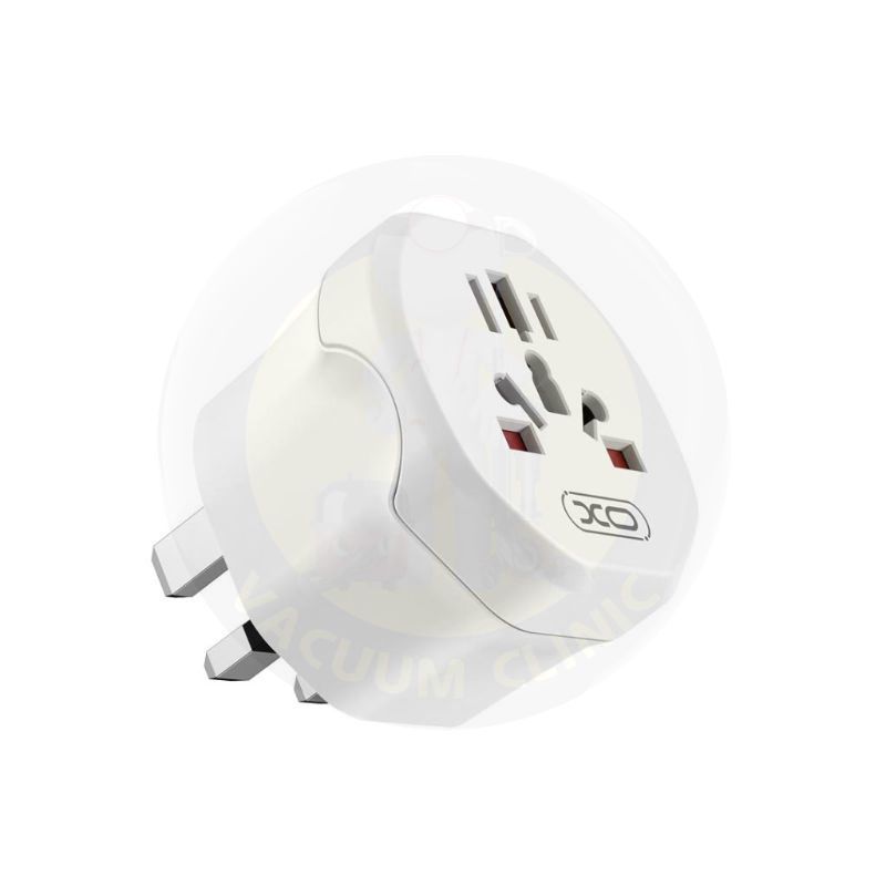 XO WHITE WL23 VISITOR TO IRL / UK TRAVEL ADAPTOR (6701) EXSXO-WL23