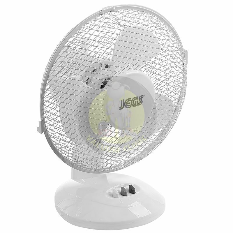 JEGS 9 INCH 2 SPEED 30W TABLE FAN (1201) JEGJM600