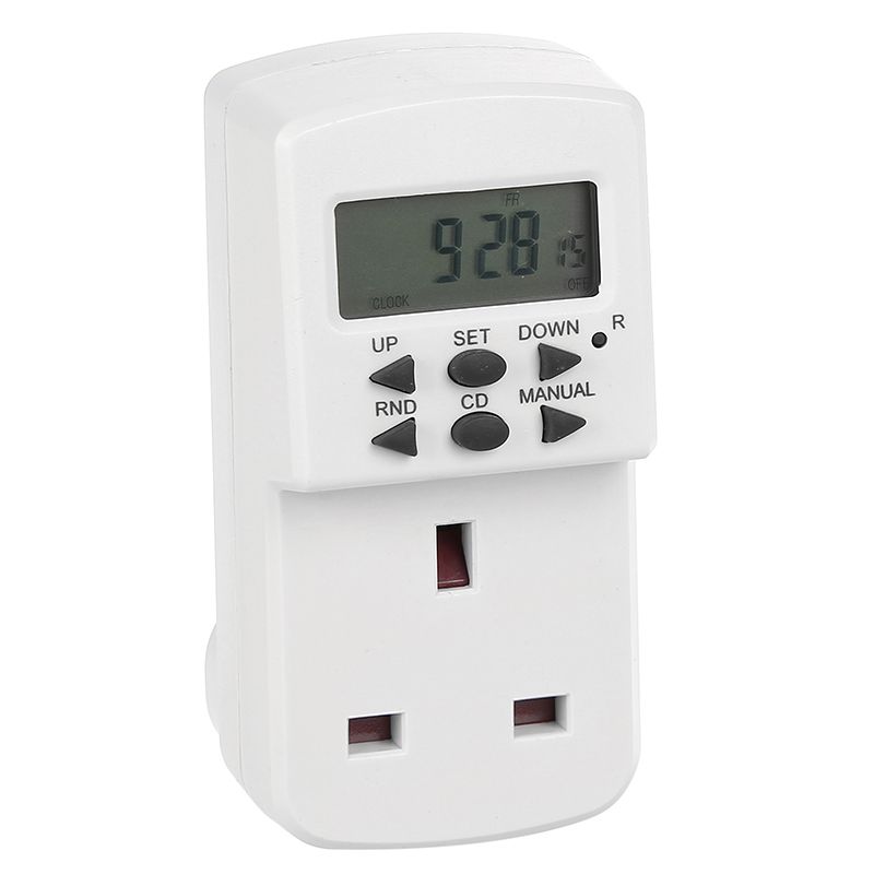 MASTERPLUG 24HR 7 DAY DIGITAL TIMER WITH RANDOM FUNCTION (2602) JEGJK036