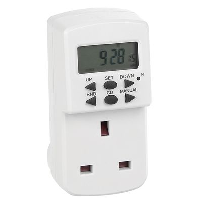 MASTERPLUG 24HR 7 DAY DIGITAL TIMER WITH RANDOM FUNCTION (2602) JEGJK036