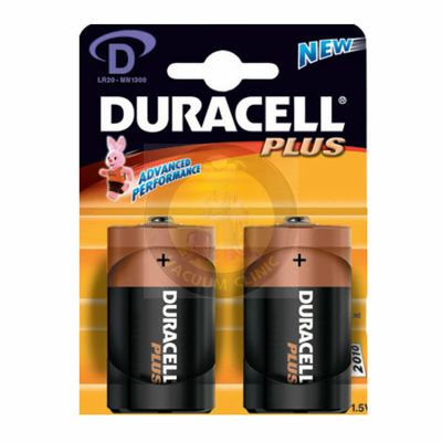 CD2 DURACELL PLUS D MN1300 BATTERIES (COUNTER) JEGJX016