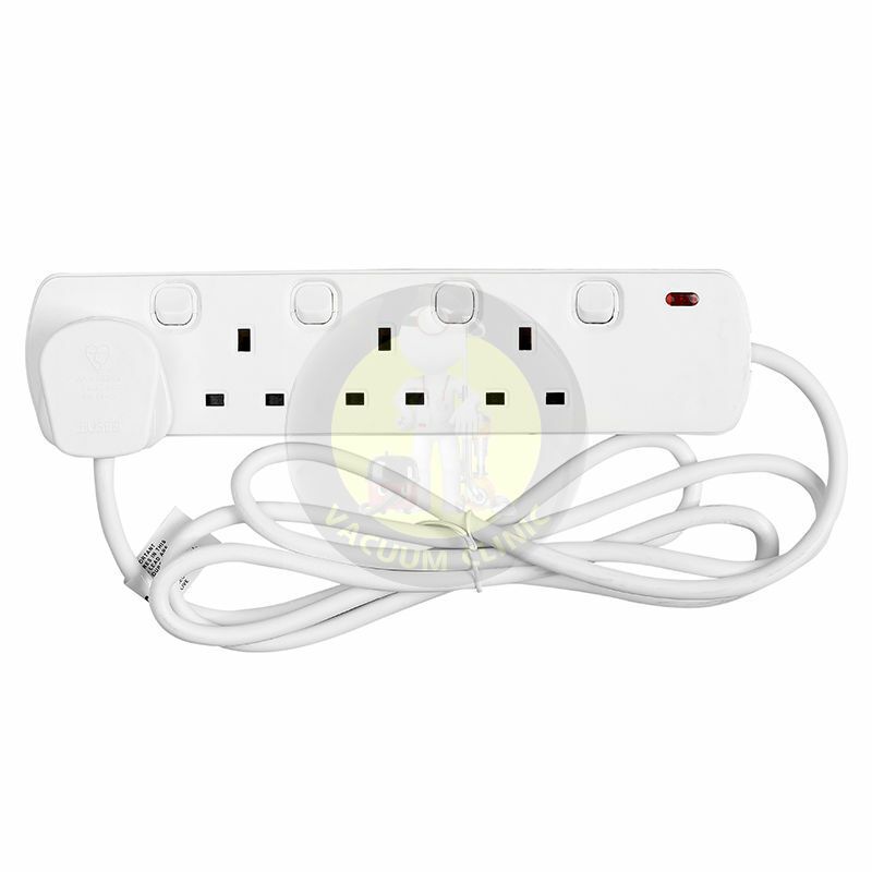 EXTENSION LEAD 4 GANG 2 MTR INDIVIDUALLY SWITCHED (2602) JEGJA155