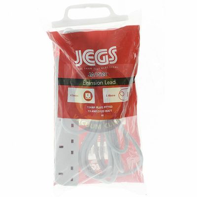 4 GANG 5 METRE EXTENSION LEAD WITH PLUG (2602) JEGJA152C