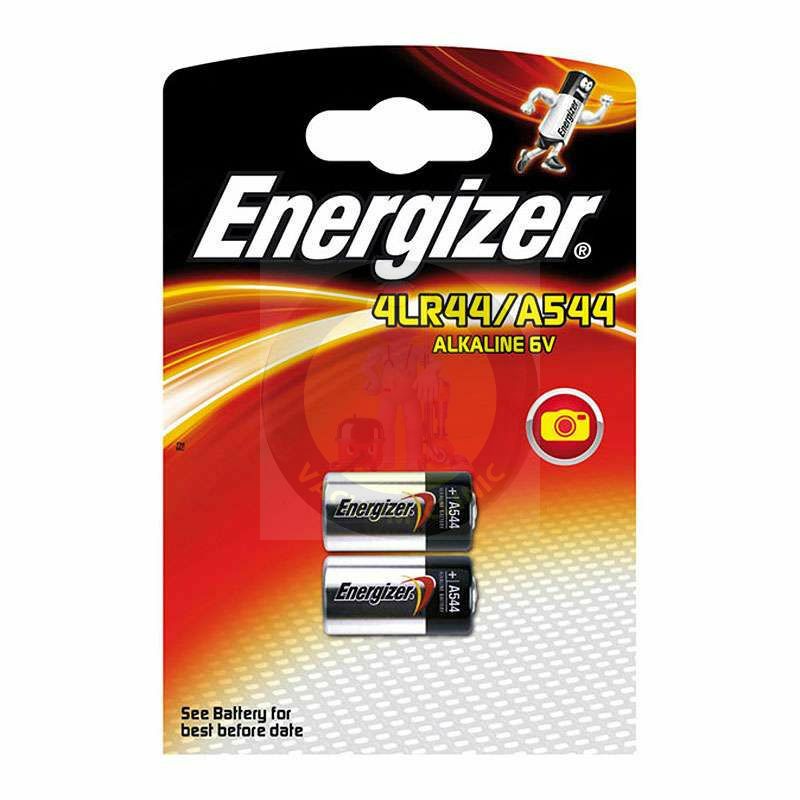 PANASONIC CD2 PHOTOGRAPHIC BATTERIES 4LR44 6V ALKA JEGJX329A