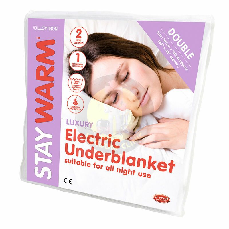 DOUBLE ELECTRIC UNDER BLANKET LUXURY EXSEBDOUBLE HEA1909 (2702) LLYF902