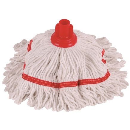 CLEANWORKS SOCKET COTTON MOP RED 200G ( 2101.2801 ) P09020