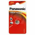 PANASONIC LR44 BUTTON BATTERY 5.4 X 11.6MM JEGJX321