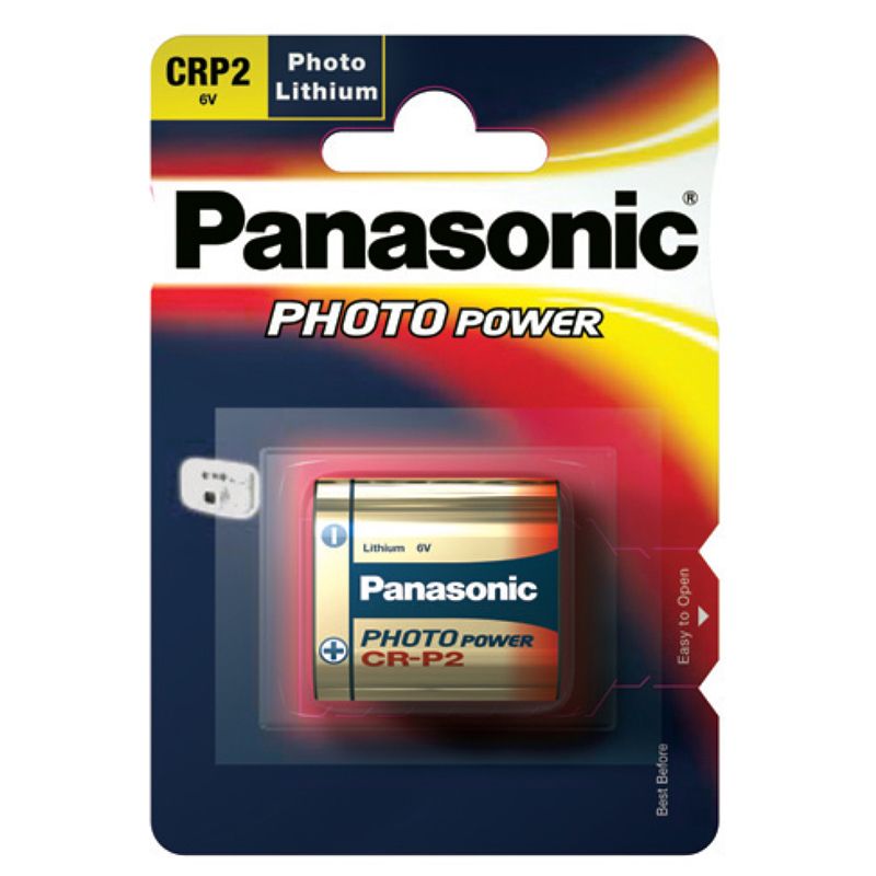 CD1 PANASONIC CRP2 6V CAMERA BATTERY JEGJX149