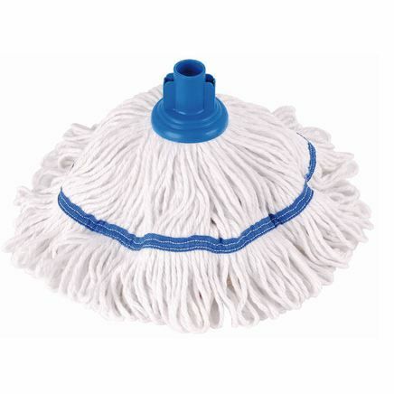 CLEANWORKS SOCKET COTTON MOP BLUE 200G ( 2101.2801 ) P09019