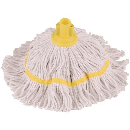 CLEANWORKS SOCKET COTTON MOP YELLOW 200G ( 2101.2801 ) P09017
