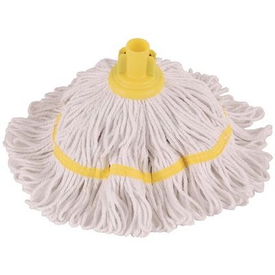 CLEANWORKS SOCKET COTTON MOP YELLOW 200G ( 2101.2801 ) P09017