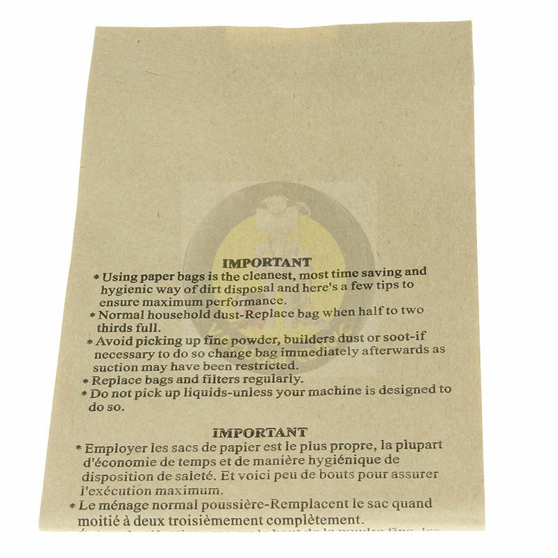 HOOVER JNR. 1334. SENIOR 652 BAG (6901) EXSSDB43