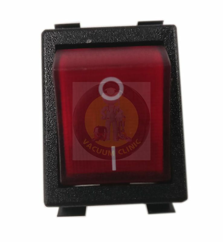 ***USE EXSSW65*** RED NEON 4 CONTACT ROCKER SWITCH DOUBLE POLE (3805) EXSSW4574