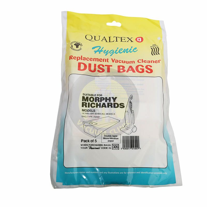 MORPHY RICHARDS ULTRALIGHT U/R 733 SERIES BAGS (7101) EXSSDB305