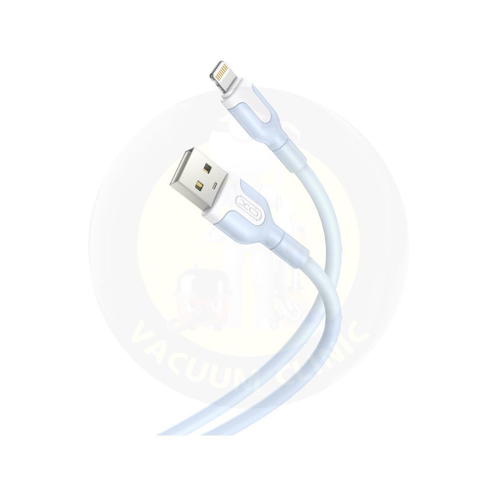 XO NB212 2.1A APPLE IPHONE LIGHTNING 1M CHARGER CABLE / LEAD RANDOM COLOURS MIX (6701) EXSXO-NB212LTUB