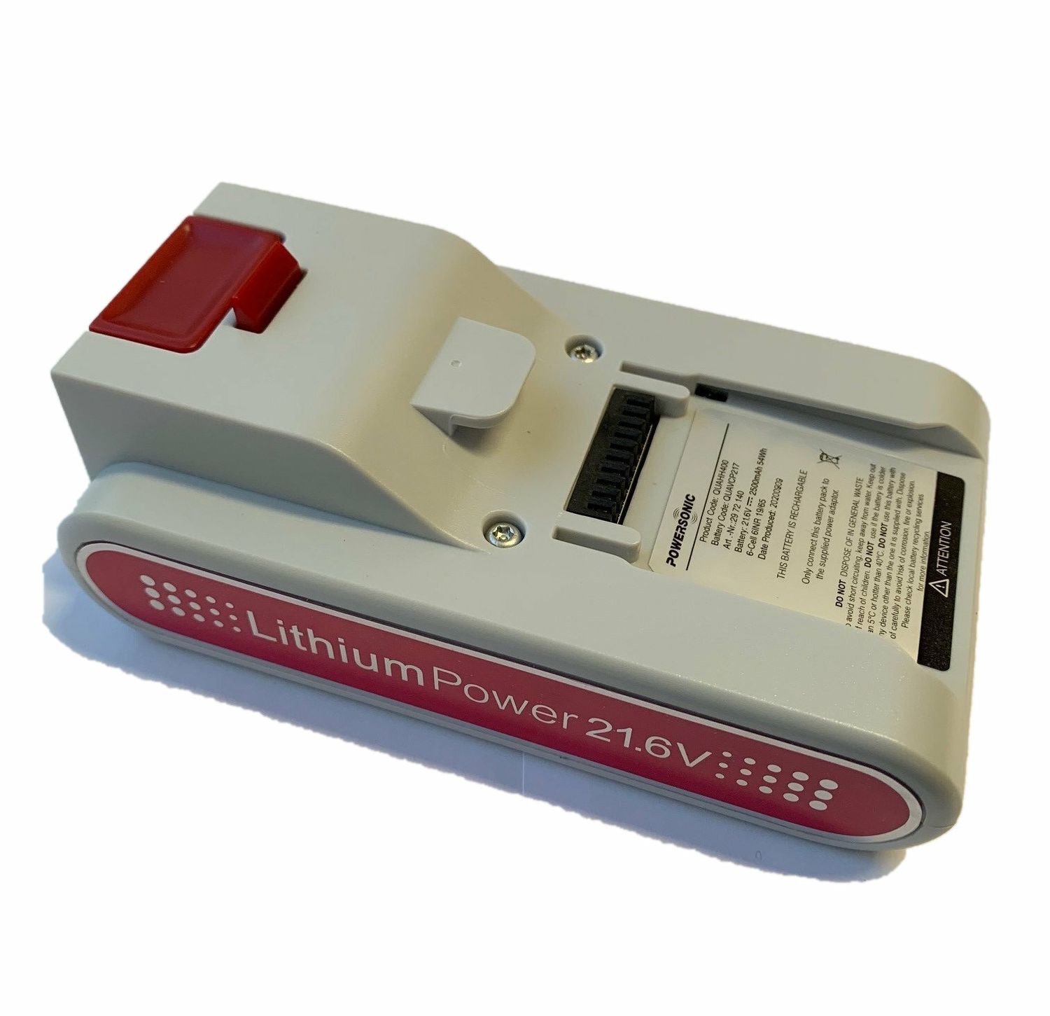 INSPIRE ISV400 /  POWERSONIC HH400 BATTERY 21.6V (3805) EXSVCP217