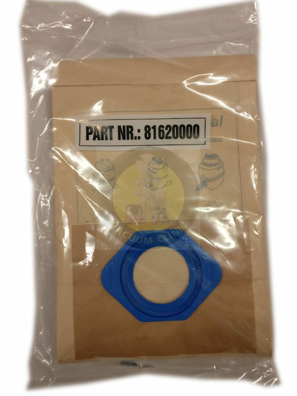 GENUINE NILFISK GS80 90 BAGS *MFB59* 5 PACK 81620000 (1803.0303) EXSSDBGS80